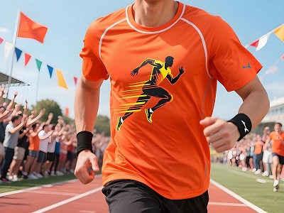 活力橙運動T恤定制 活力橙運動T恤定制