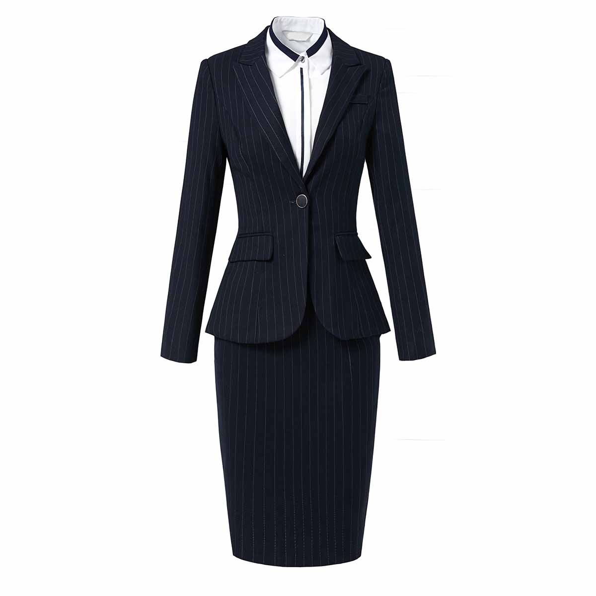 商務(wù)職業(yè)夏裝套裙