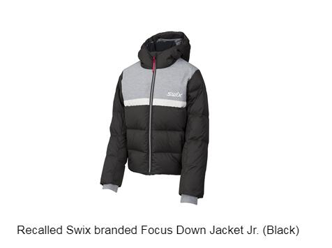 美國對中國產冬季夾克實施召回