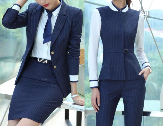 職業(yè)西服套裝配褲子還是裙子