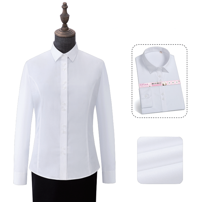 女士純色襯衫定制