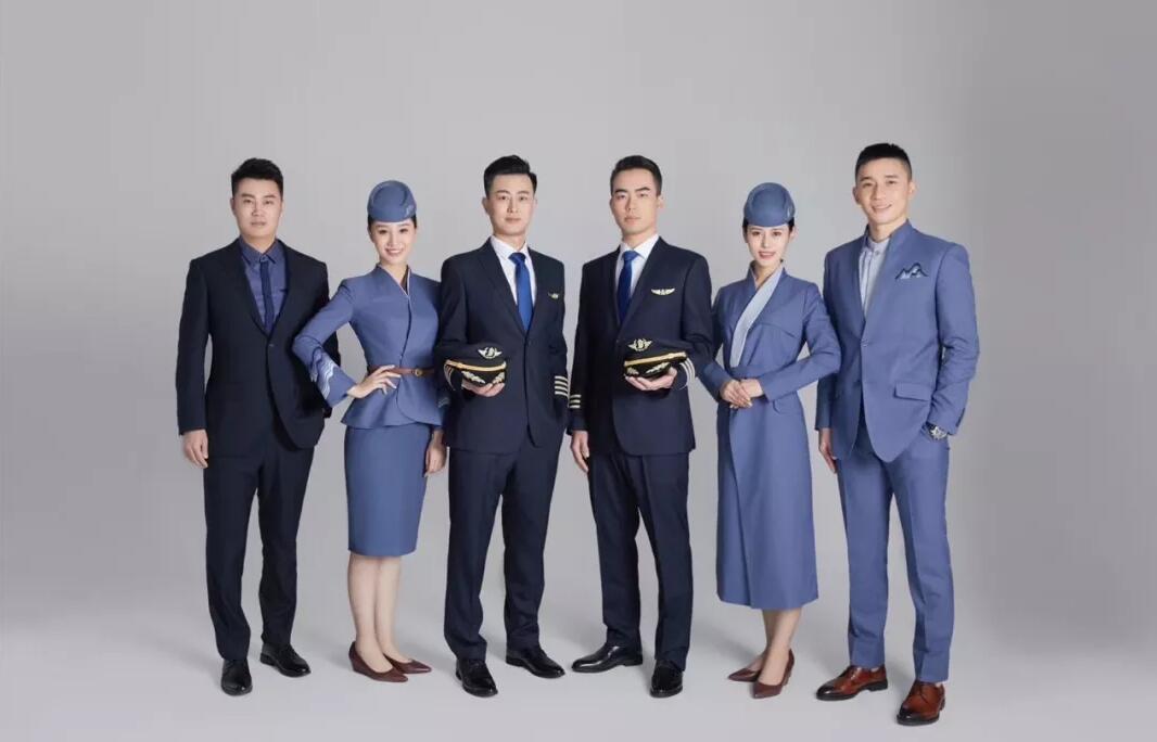 山東航空公司工作服定制款式圖片