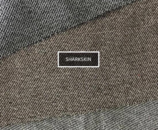 面料花紋種類(lèi)的名稱(chēng)-Sharkskin(鯊魚(yú)紋)