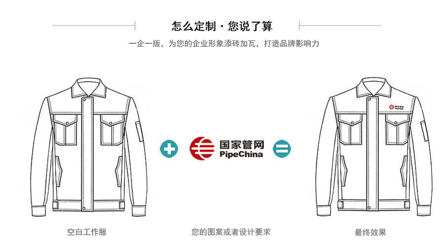 休閑防風(fēng)反光工作服印制logo效果圖展示